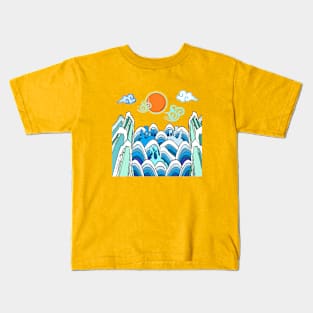 waves Kids T-Shirt